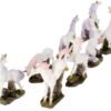 Fantasy Collection~ Magic Woodland Unicorns (Set of Eight ) Figurine 20cm White
