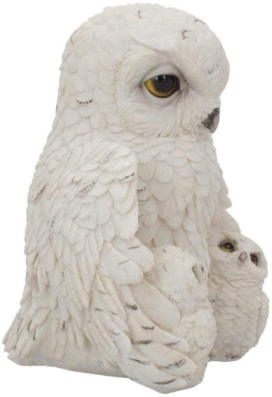 Animal Collection~ Feathered Family 21.5cm Figurine, Resin, White