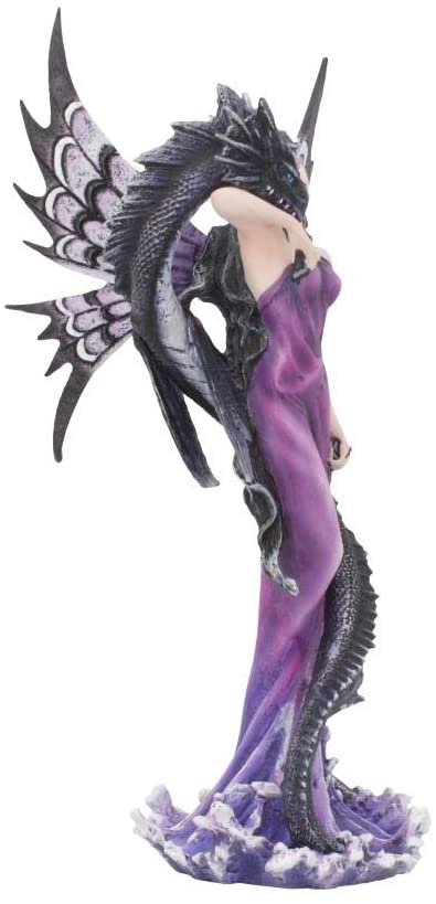 Fantasy Collection~ Guardians Embrace Small Figurine 29cm Purple