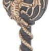 Fantasy Collection~ Dragon Remains Goblet 19cm, Resin w/stainless steel insert, Black, One Size