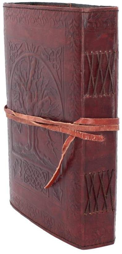 Magicun N.Giftware~Tree of Life Leather Journal 28cm Brown