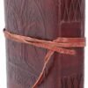 Wiccan Collection~Tree Of Life Leather Journal 28cm Brown