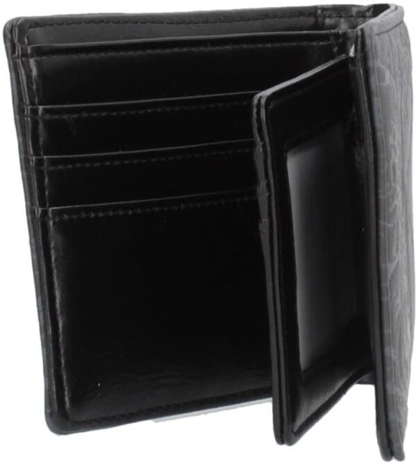 Dark Collection~C4265M8 Memento Mori Wallet 10cm Black, PU