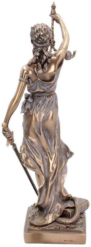 Mythology Collection~ La Justicia Figurine 38cm Bronze