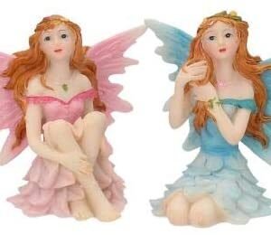 Fantasy Collection~ Glen Whispers Set of 4, 6.5cm, Resin, Multi-Coloured