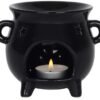 Spirit of Equinox Oil Burner, Black, 10 cms