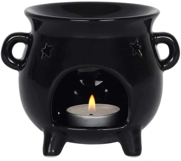 Spirit of Equinox Oil Burner, Black, 10 cms