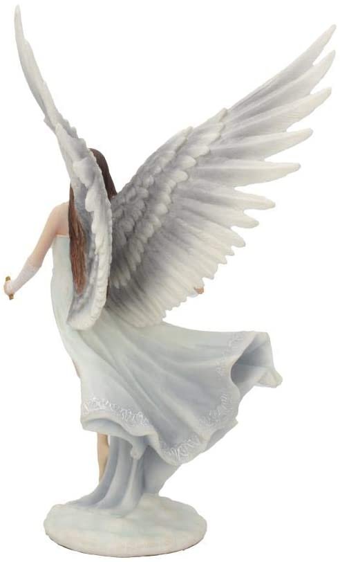 Artist Collections~ Ascendance Anne Stokes Figurine 28cm White, Resin, One Size