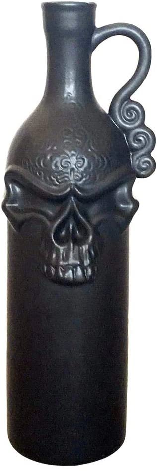 Dark Collection~Decadent Death Decanter Bottle 28cm Black