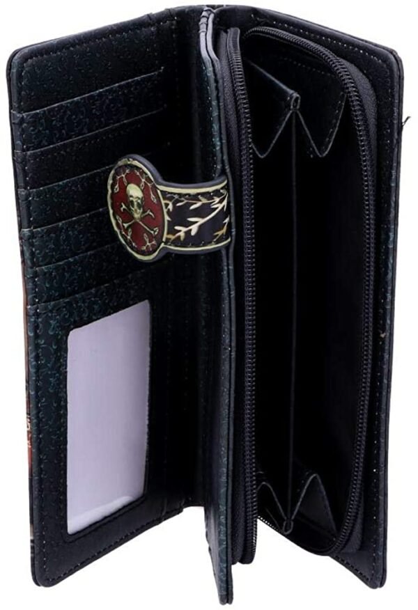 Lisa Parker Women Absinthe Black Cat Embossed Purse