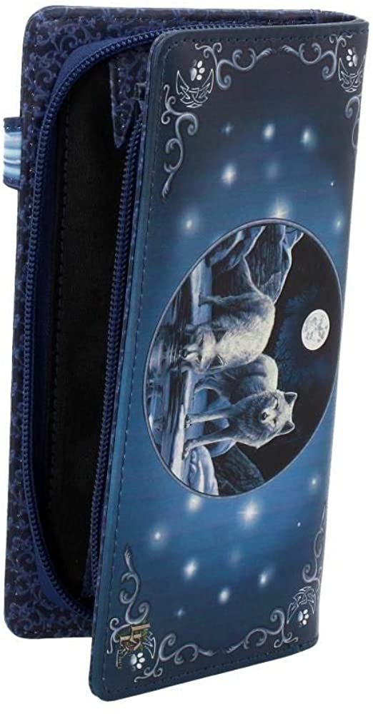 Lisa Parker Women Warriors of Winter Wolf Embossed Purse