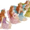 Fantasy Collection~ Glen Whispers Set of 4, 6.5cm, Resin, Multi-Coloured