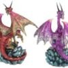 Fantasy Collection~ Hoard Collectors Set Of 4, Figurine, Multi-Colour, 4cm
