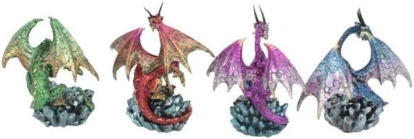 Fantasy Collection~ Hoard Collectors Set Of 4, Figurine, Multi-Colour, 4cm