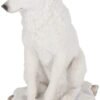 Animal Collection~ Ghost Wolf Figurine 24cm White