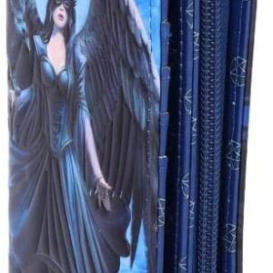Artist Collections~ Anne Stokes Raven Queen Purse 18.5cm, PU, Blue