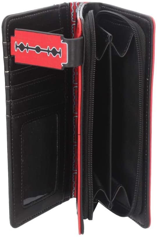 Band Merchandise~ Judas Priest British Steel Embossed Purse 18.5cm, PU, Black
