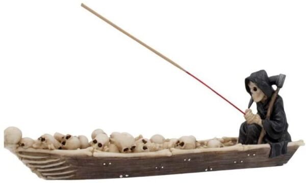 Dark Collection~The Ferryman Incense Burner 12cm White