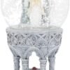 Artist Collections~ Love Remains Snowglobe Anne Stokes 18.5cm, Resin, Glass, Water, Ivory
