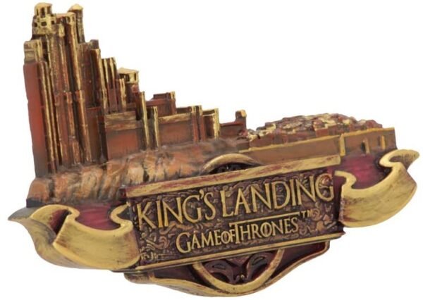 Magicun N.Giftware~Kings Landing Magnet 10cm Game of Thrones, Resin, Gold