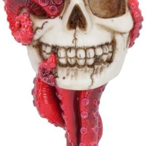 Dark Collection~Devoured Goblet 18cm, Resin w/stainless steel insert, Red, One Size