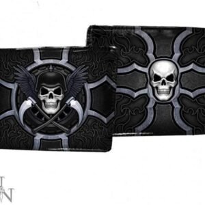 Artist Collections~ B3133H7 Biker James Ryman Wallet 10cm Black, PU