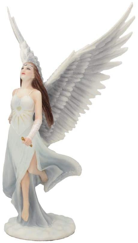 Artist Collections~ Ascendance Anne Stokes Figurine 28cm White, Resin, One Size