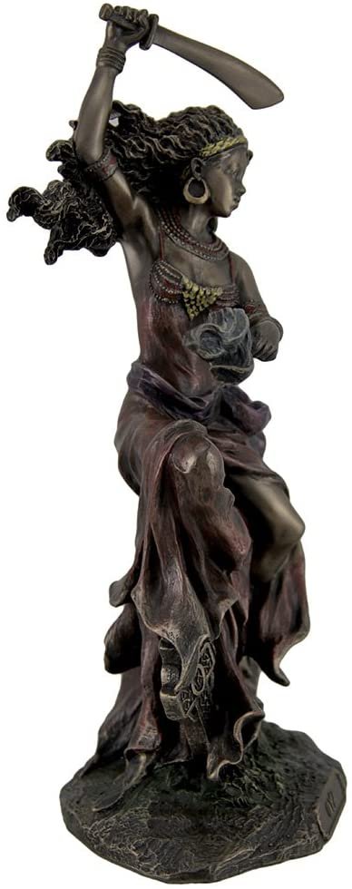 Magic  Collection~Bronzed OYA Goddess of Wind and Transformation Statue