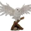 Animal Collection~ Snowy Rest Figurine 30cm White