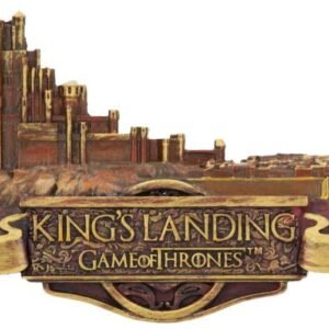 Magicun N.Giftware~Kings Landing Magnet 10cm Game of Thrones, Resin, Gold