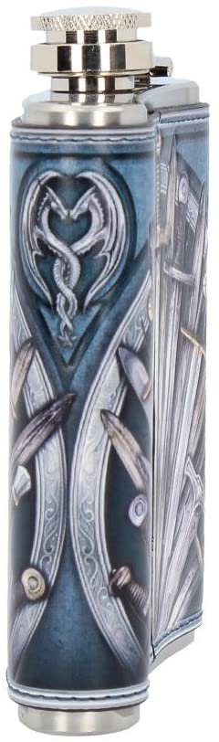 Mythology Collection~ Sword Hip Flask 13cm Blue