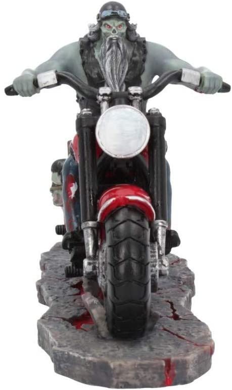 Magicun N.Giftware~Zombie Biker 20cm James Ryman Figurine, us:one Size, Black