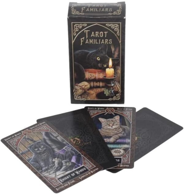 Artist Collections~ Lisa Parker Familiar Tarot Cards 12cm Black