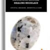 Witchcraft~Moonstone Crystal Healing Necklace - for Crown Chakra. Brings Hope, Luck and Abundance. Relieves Emotional Stress. Enhances Intuition, Psychic Abilities and Stability| with Stylish Chain