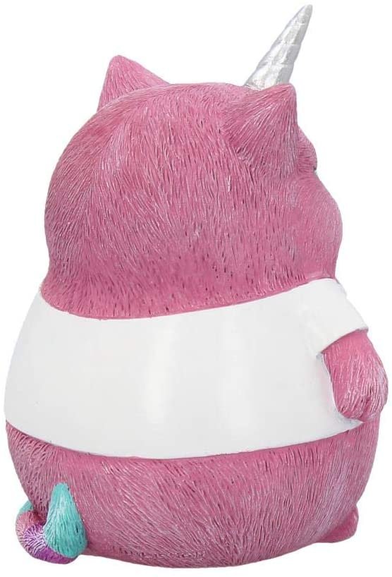 Animal Collection~ B4091M8 Unicorn Figurine 8.5cm Red, Resin, One Size