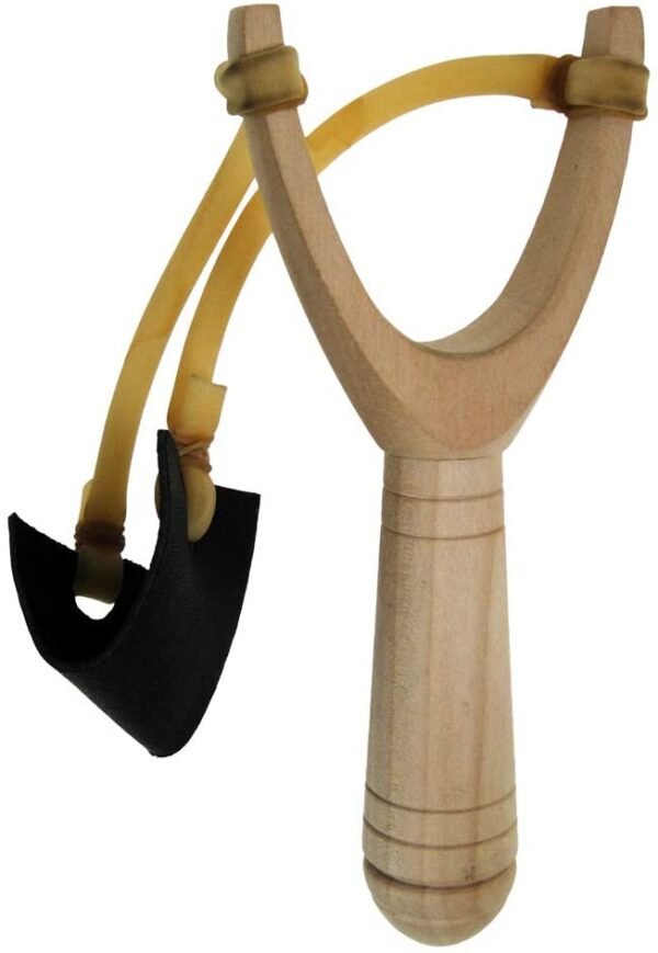 Mythology Collection~ Slingshot 16.5cm, Wood, Red