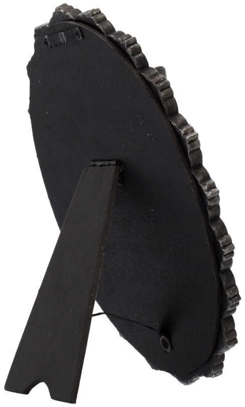 Dark Collection~Handsome Wall Plaque 24cm Grey, Polyresin, 22cm