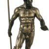 Magic  Collection~Greek God Poseidon Nude Bronzed Statue Neptune