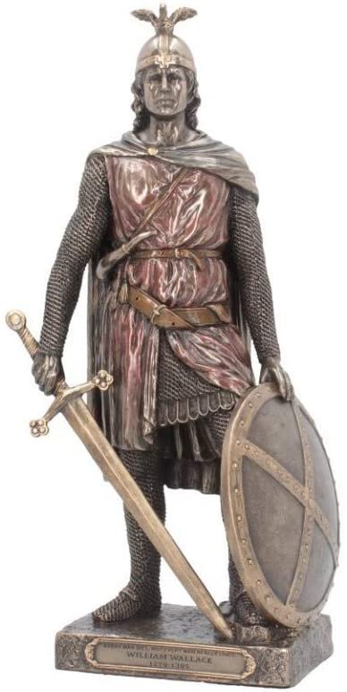 Mythology Collection~ Sir William Wallace 29cm Figurine Bronze, Resin, One Size