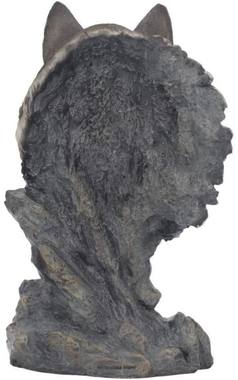 Animal Collection~ Spirit of Freedom Figurine, Resin, Grey, One Size