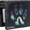 Animal Collection~ Footprints Wallet 10cm Black