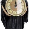 Dark Collection~Final Hour Clock 16cm Black
