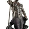 Magic  Collection~Olokun Owner of The Deep Sea Bronze Finish Statue