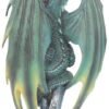 Artist Collections~ Skull Blade by Ruth Thompson Letter Opener 30cm Green, Resin, 25.4cm