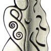 Soloman Pentant~Pewter Demeter Pendant - Greek Goddess of Motherhood