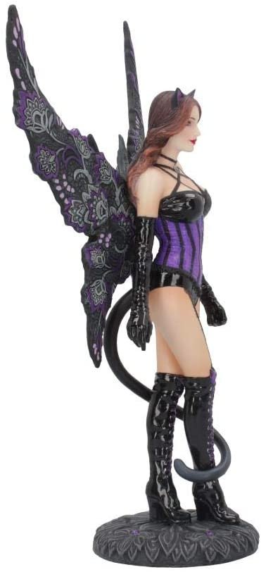 Dark Collection~B4335M8 Felina Figurine 25.5cm Black, Resin, One Size