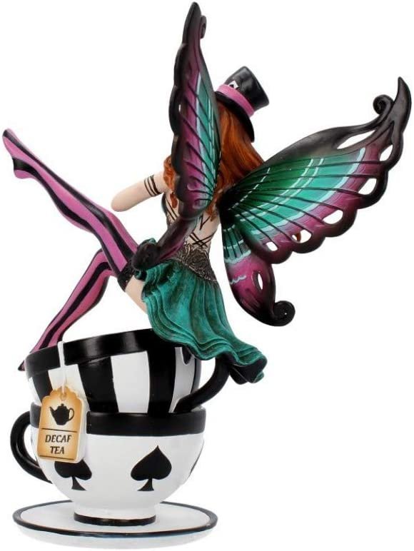 Nemesis Now B3317J7 Hatter 16cm Figurine, Resin, Teal, One Size