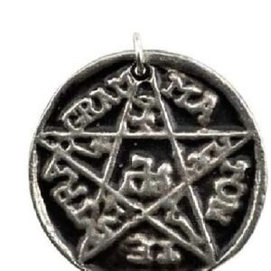 Witchcraft~Pentagram of Solomon Protection from Curses and Evil Spirits Amulet Necklace