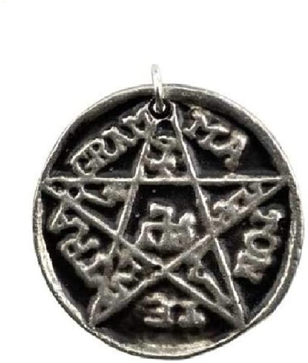 Witchcraft~Pentagram of Solomon Protection from Curses and Evil Spirits Amulet Necklace