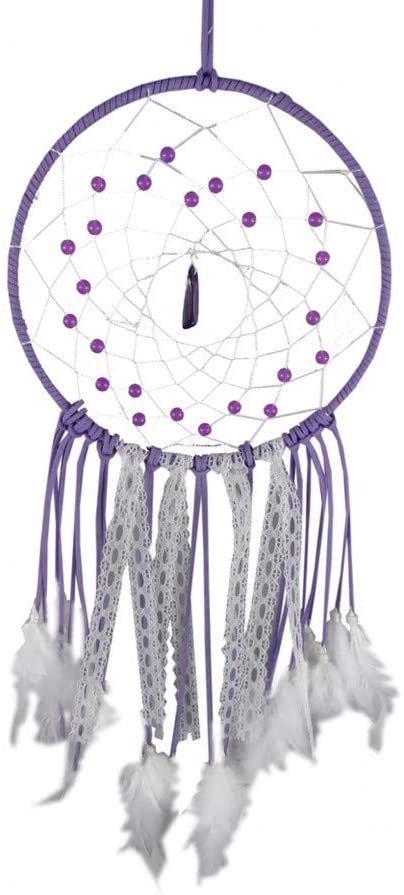 Magicun N.Giftware~Purple Purity 20cm Dreamcatcher